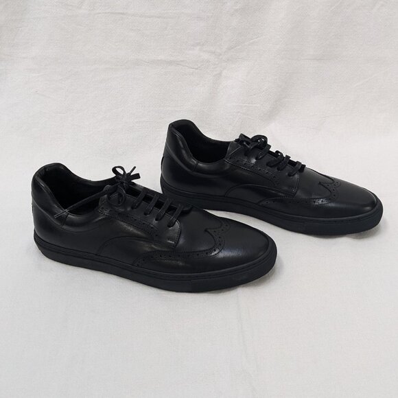 Oliveira Mens Wingtip Fashion Dress Shoe Black Leather Size 12 Eur 45 New! main image 8
